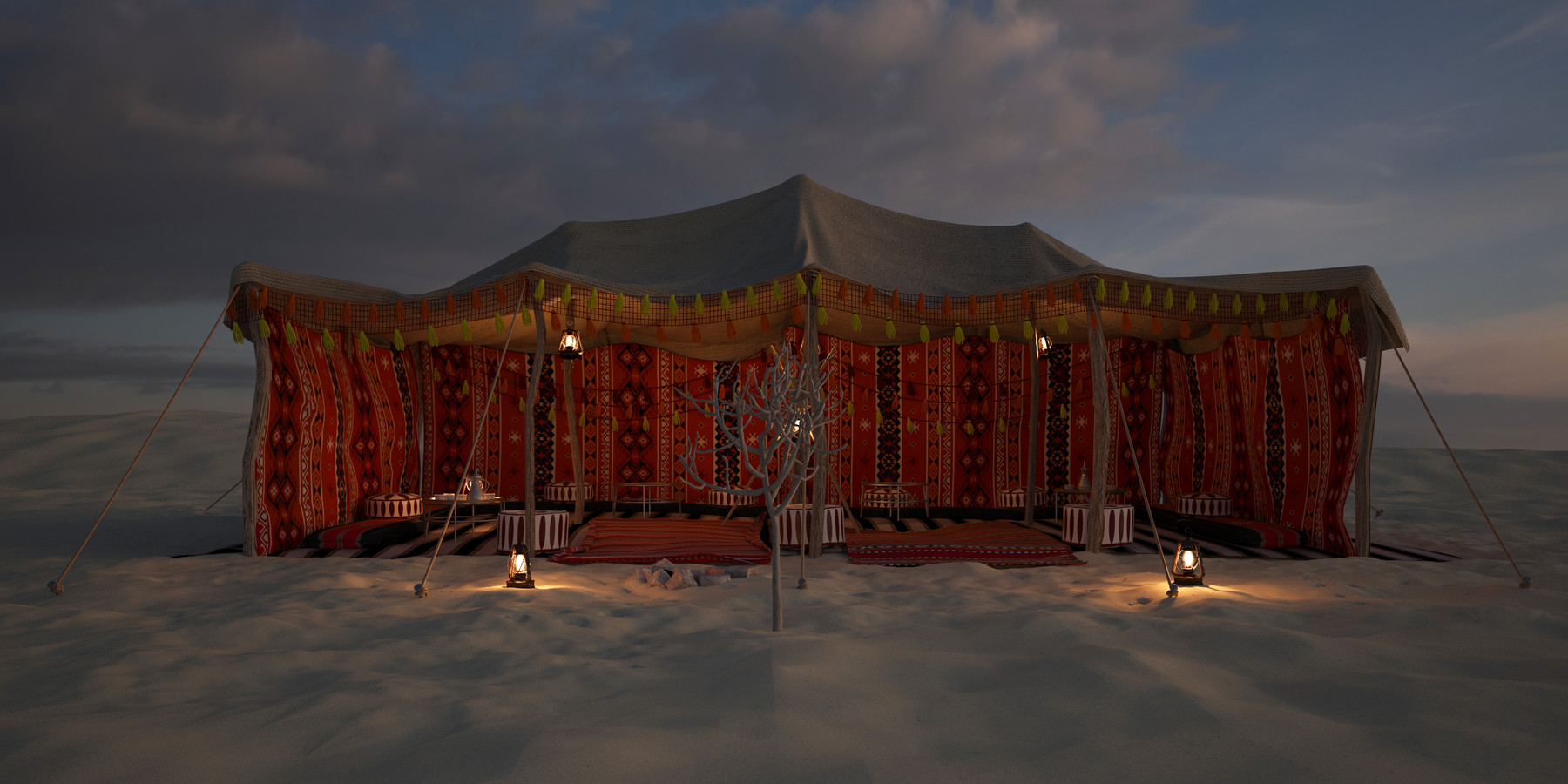 ArtStation - Bedouin tent | Resources