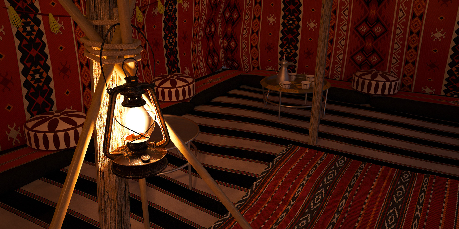 ArtStation - Bedouin tent | Resources