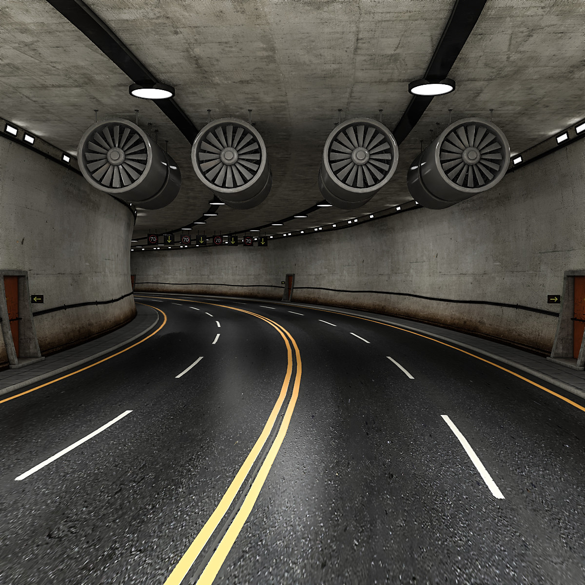 3d model road