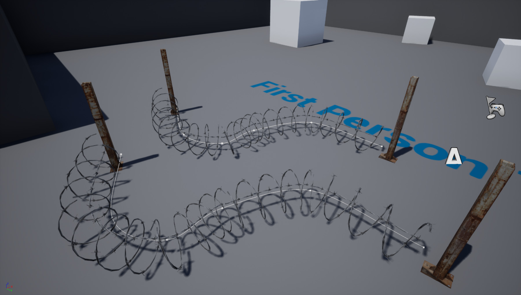 ArtStation Barbed wire Game Assets