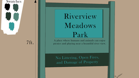 2D Prop Reference Sketches