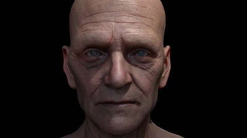 High Detailed MaleFace for Game