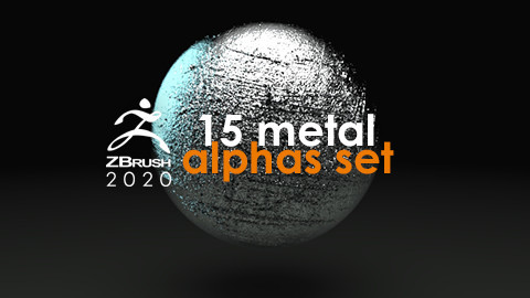 15 Metal Alphas Set
