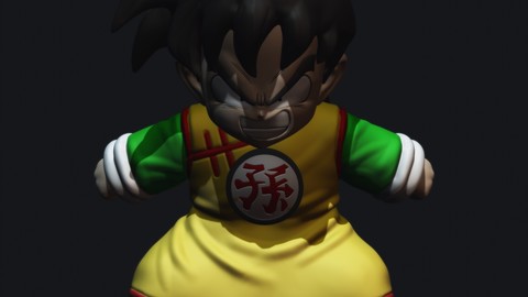 Gohan kid DBZ STL