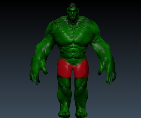 ArtStation - Hulk | Game Assets