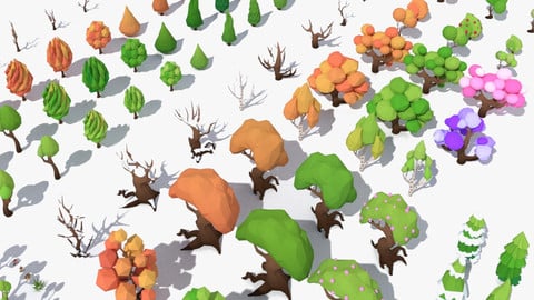 LowPoly Forest Pack