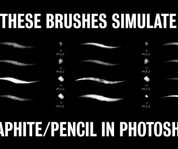 ArtStation Graphite Pencil Brushes for Brushes