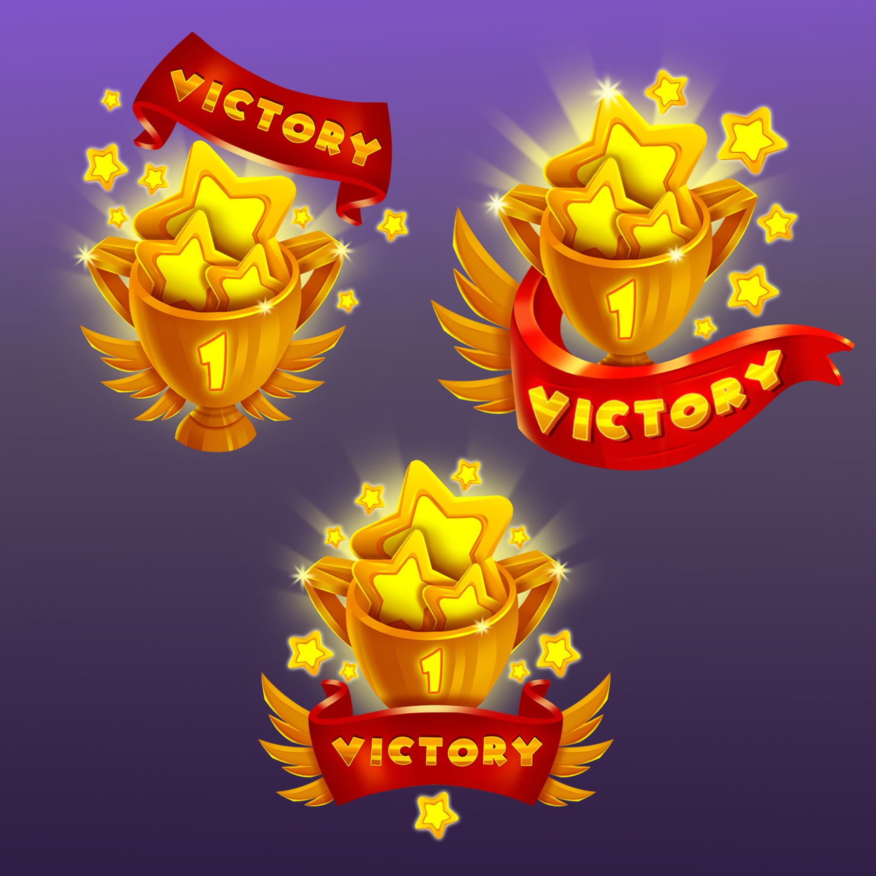 ArtStation - Victory Decals | Game Assets