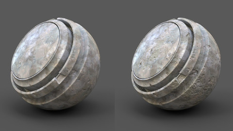 White Marble - Basematerial for Substance Painter