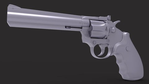 Revolver HighPoly