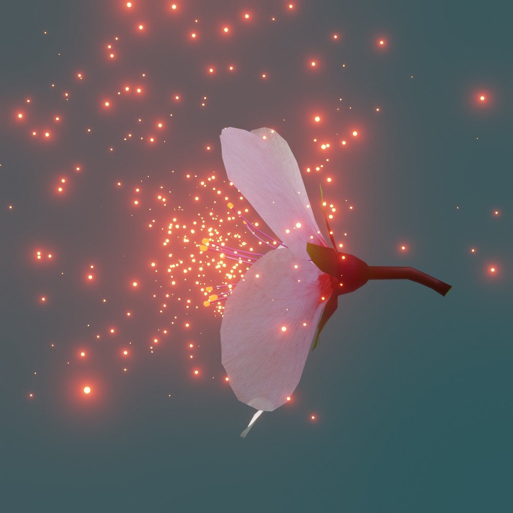 ArtStation cherry blossom Game Assets