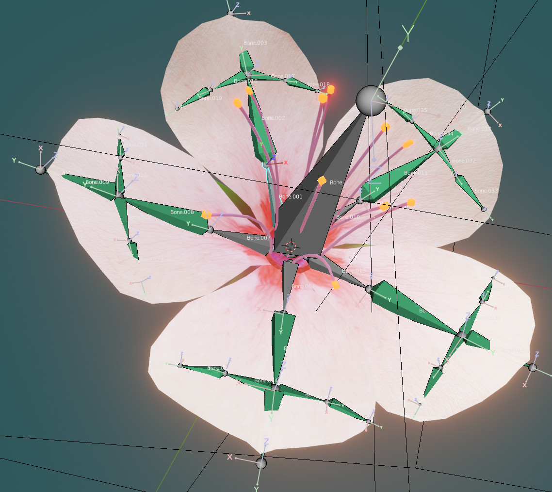 ArtStation cherry blossom Game Assets