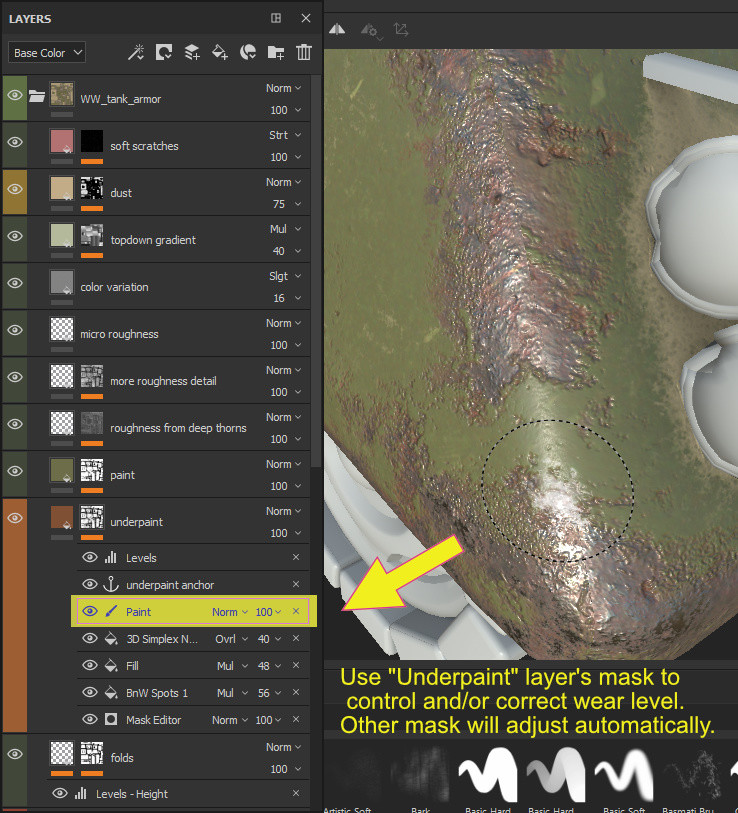 ArtStation TANK ARMOR WW2 STYLE [smart material] Resources