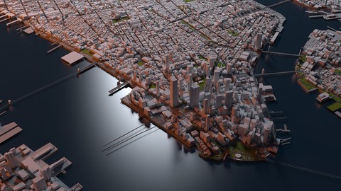 New York City Map Manhattan