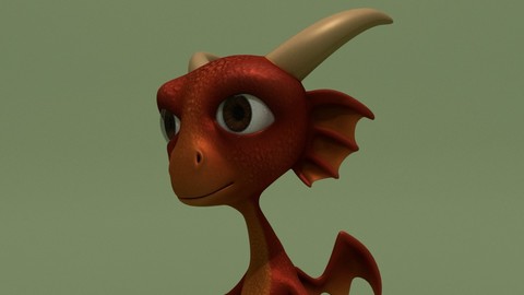 Cartoon Dragon Kid