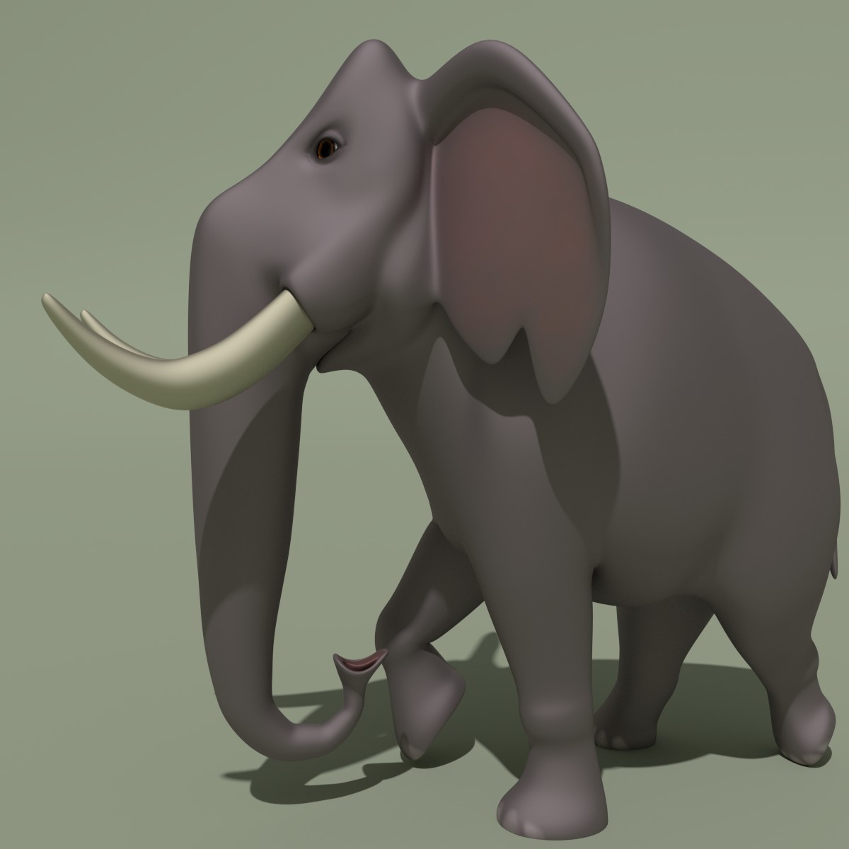 ArtStation - Animated Cartoon Elephant | Resources