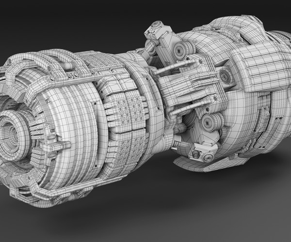 ArtStation - Sci Fi Mega Elements KITBASH - SUBDIVISION READY - pack 3 ...