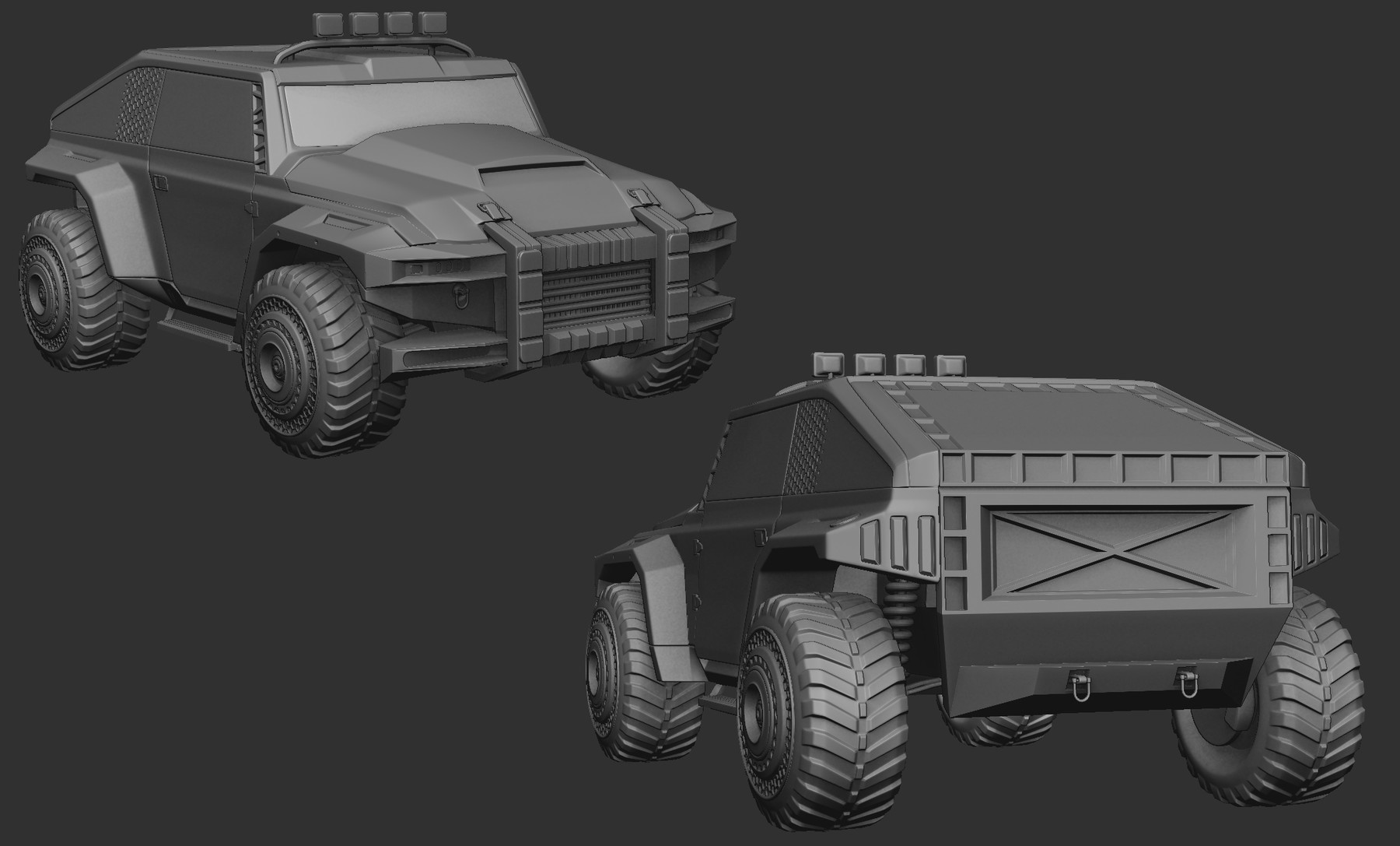 ArtStation - Sci-Fi Vehicle Concept | Resources