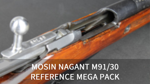 Artstation 160 Mosin Nagant M91 30 Reference Pack Resources