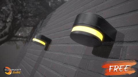 Outdoor Wall Lights (Free Pack)