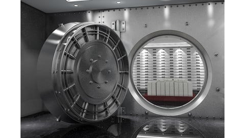 Bank Vault & Coins