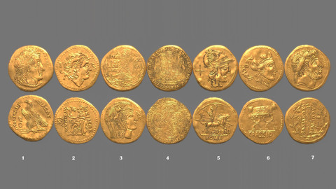 Ancient Roman Gold Coin Pack