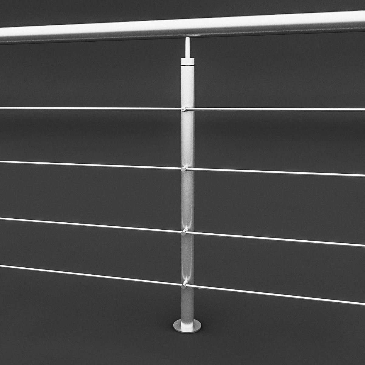 ArtStation - Steel Railing | Game Assets