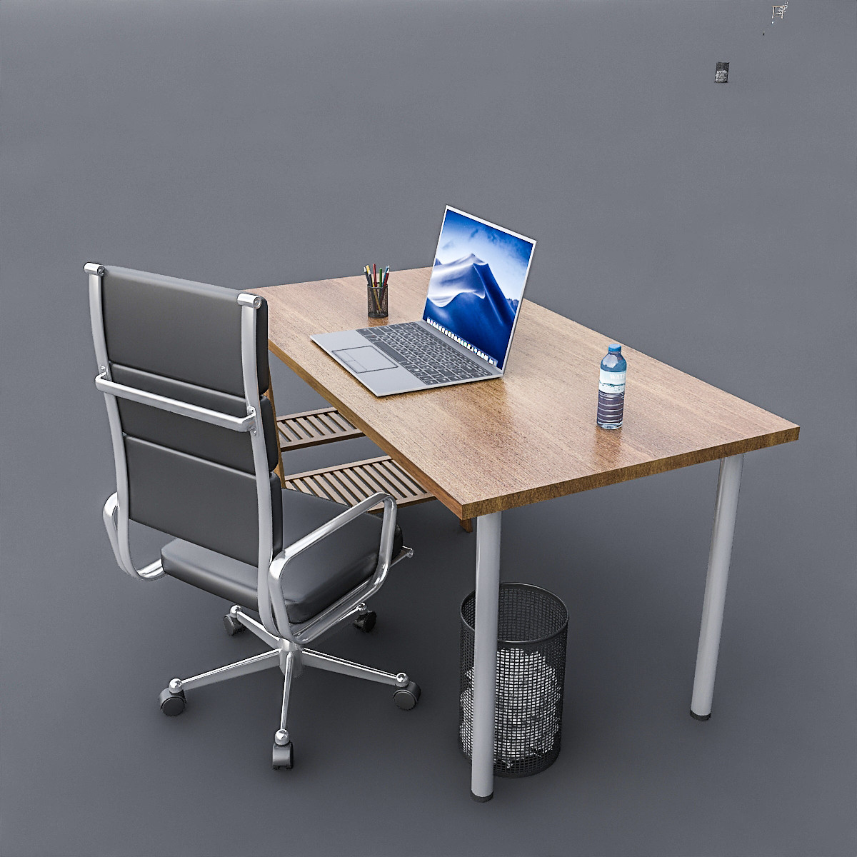 ArtStation - Study Desk 02 | Game Assets