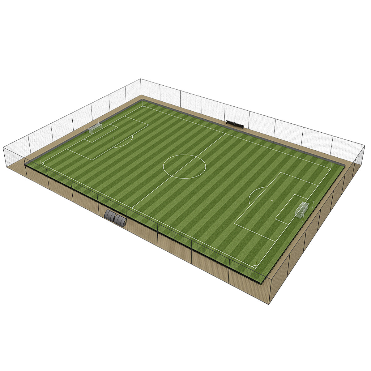 ArtStation Football Field Pack Resources