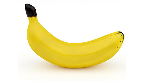 3D Banana Model