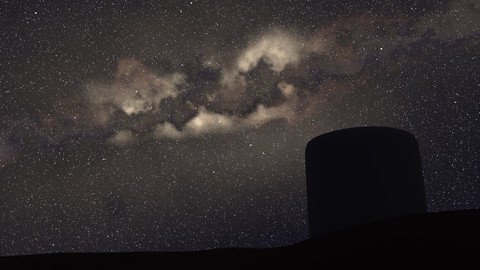 Milky Way - Procedural 360° Environment Texture