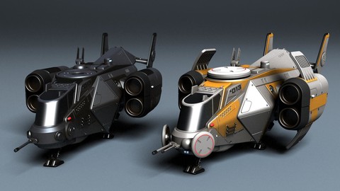 Sci-Fi Ship Bee