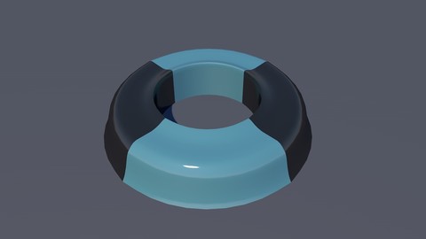 Round Outdoor Seat 3D Model