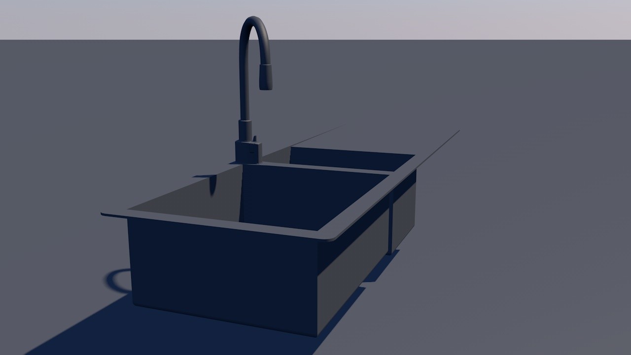 ArtStation Kitchen Sink with Faucet Resources