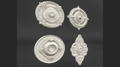 Classic Ceiling Pattern 02