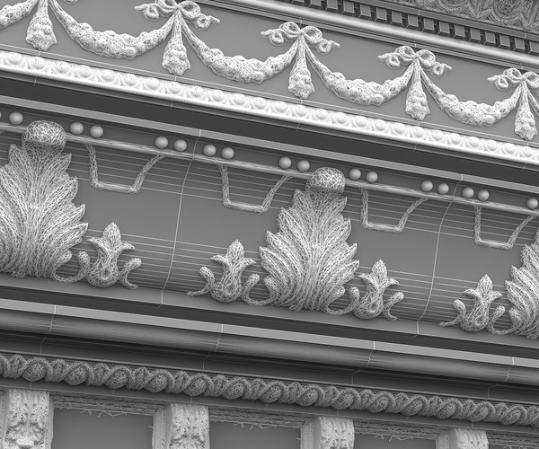 ArtStation - classic ceiling pattern 09 | Resources