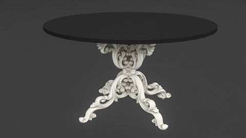 classic patterned table 02