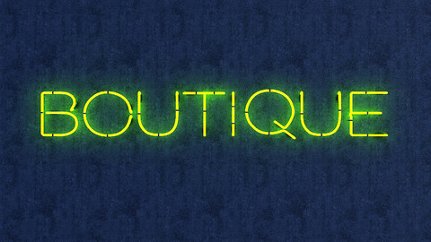 Boutuque Neon Sign