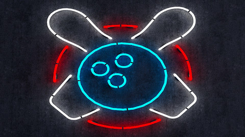 Neon Bowling Sign