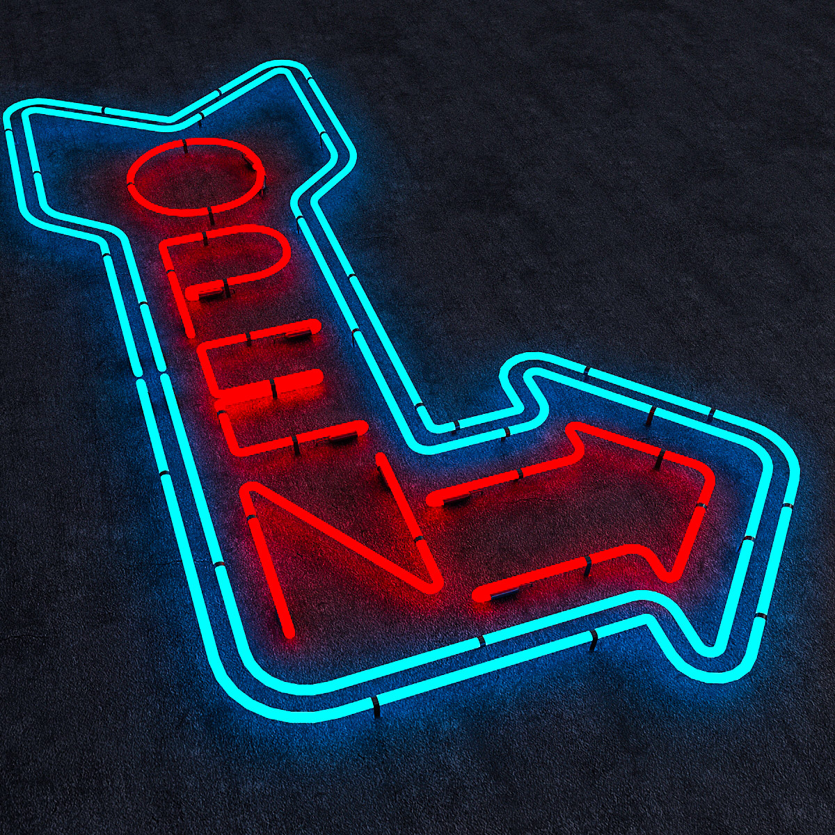 Small neon sign rust фото 34
