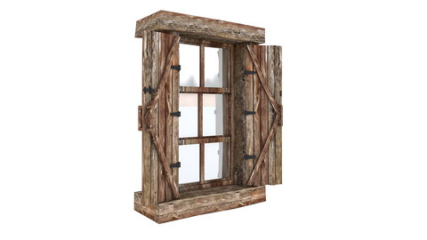 Old Wooden Window 02