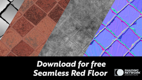 Seamless Red Floor