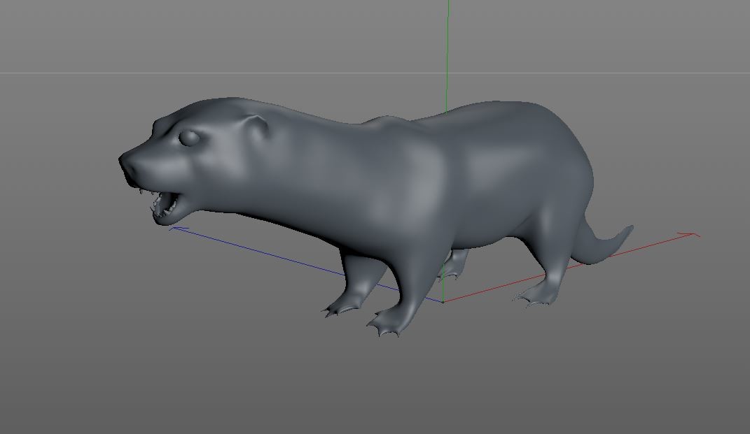 ArtStation Otter 3D Model Resources