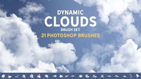 Dynamic Clouds Brush set