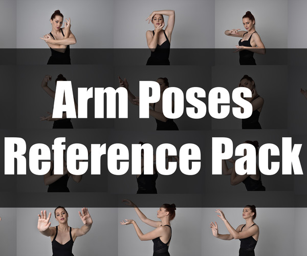 ArtStation - x233 Arm Poses Reference Pack | Resources | Pose reference,  Poses, Face reference
