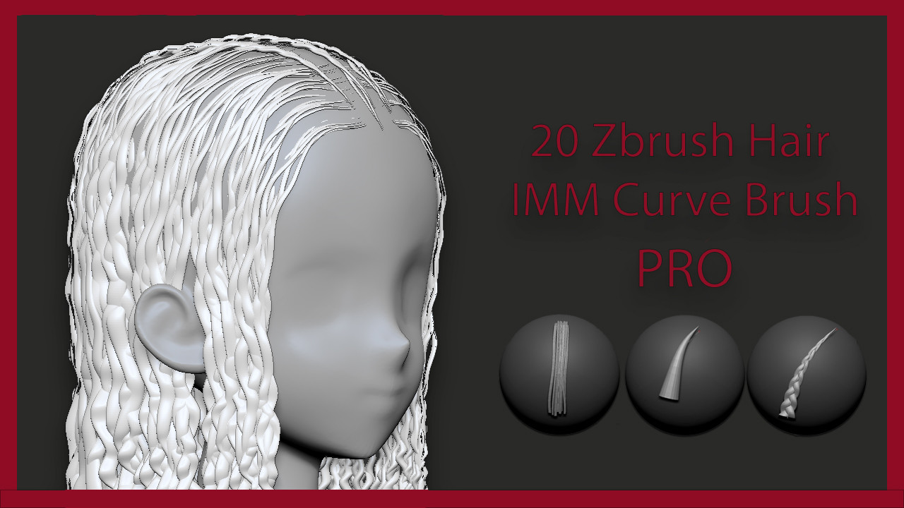 i can only use 2 imm curve zbrush