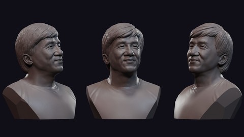 Jackie Chan Bust 1
