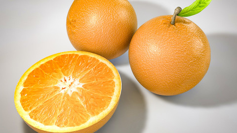 Orange 3D Model