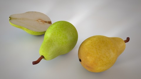 Pear V2 3D Model