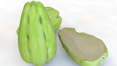 Chayote 3D Model